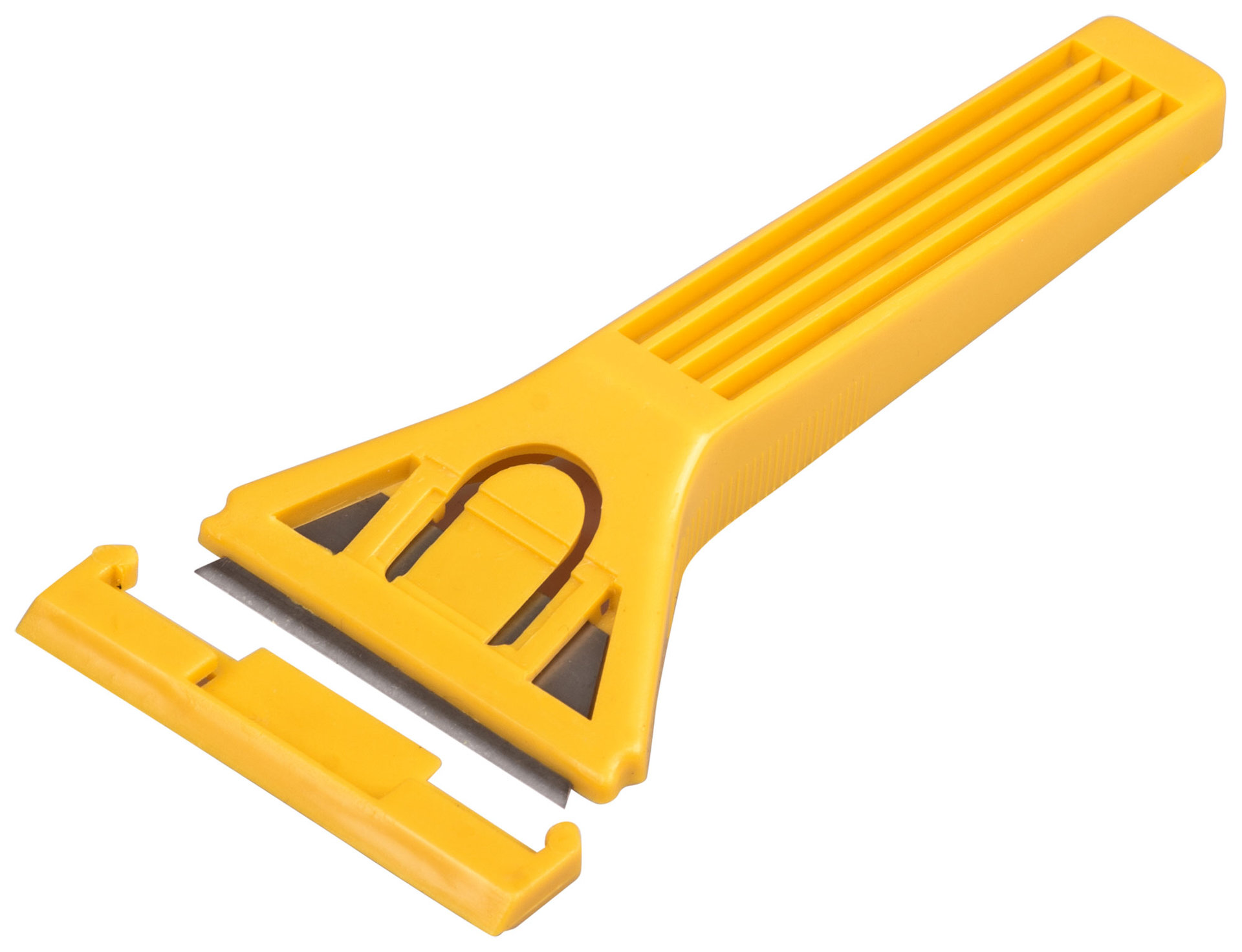 Скребок стекольный пластиковый, ширина лезвия 50 мм (10009)