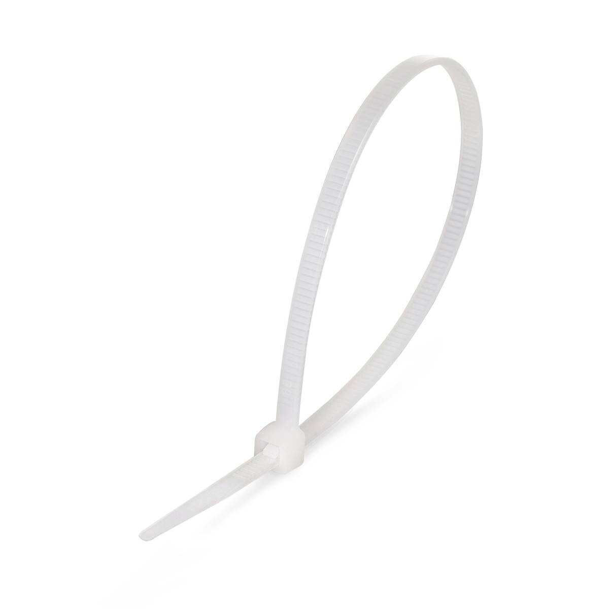 Стяжка нейлоновая НСС «EasyFix» 3х150 (бел) (100шт) (Fortisflex) (84800)