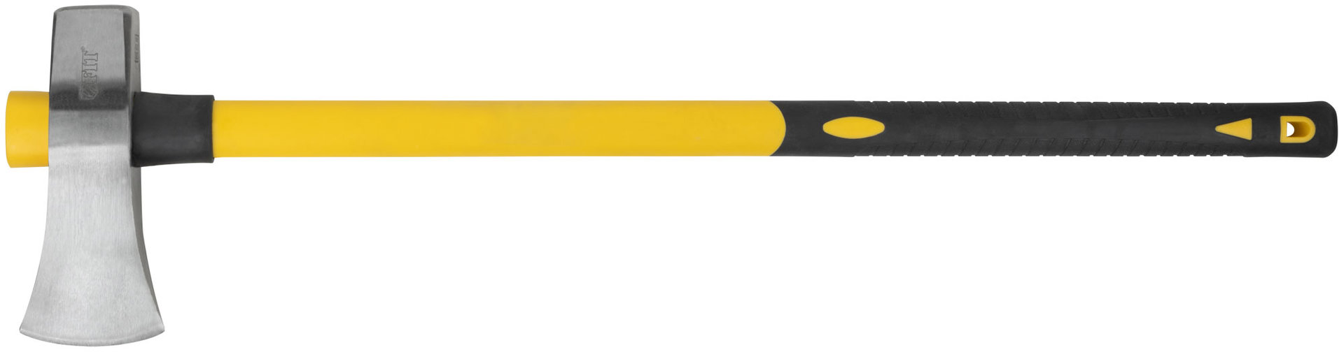Топор-колун кованый, фиберглассовая длинная ручка 900 мм, 3600 гр.