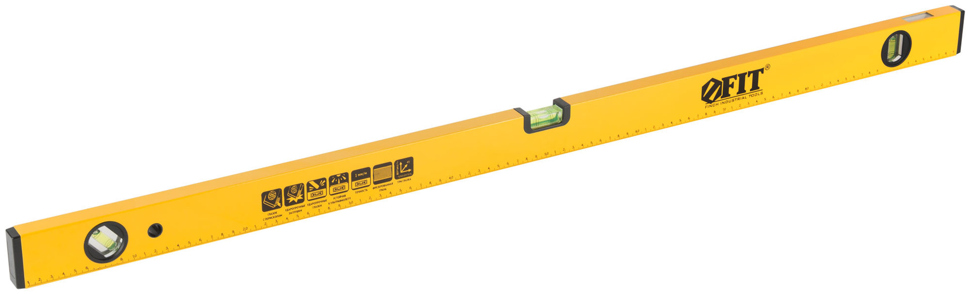 Уровень Перископ, 3 глазка, зеркало, усиленный корпус, фрезер. рабочая грань, шкала, Профи 1000 мм (18184)