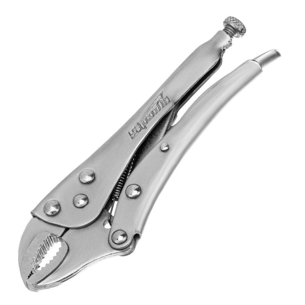 Зажим ручной, 180 мм, полукруглый захват Sparta (184205)