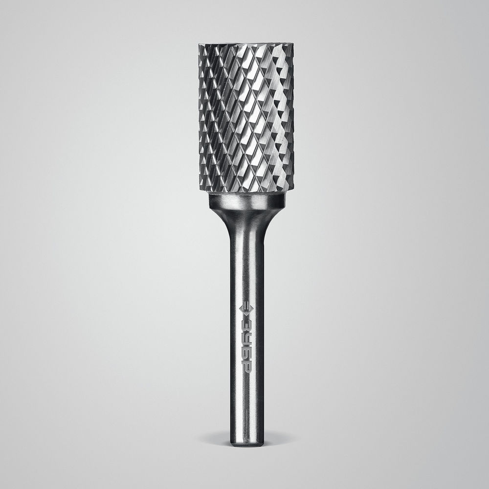 Борфреза твердосплавная 16?25 мм, тип B (цилиндр с торцевыми зубьями), хв-к 6 мм ЗУБР ПРОФЕССИОНАЛ 28801-16-25