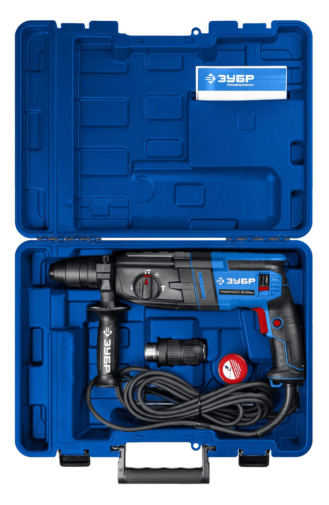 Перфоратор SDS Plus + БЗП 28 мм 900 Вт мет. корпус Профессионал ЗУБР ЗП-2890 мс
