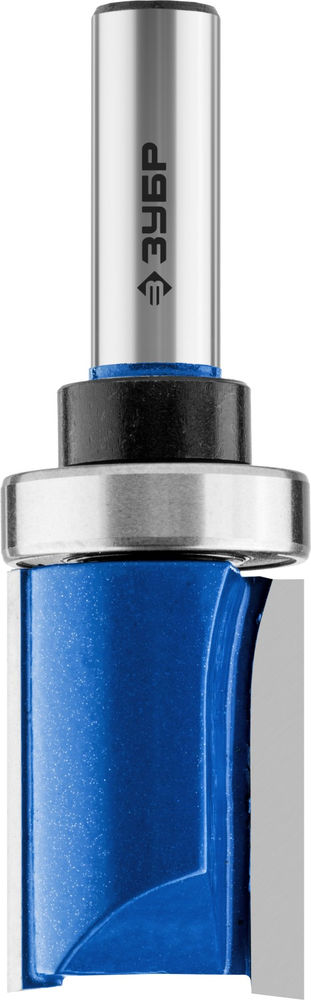 Фреза пазовая прямая 28.6?38 мм с верхним подшипником хвостовик 12 мм ЗУБР Профессионал 28756-28.6-38-12