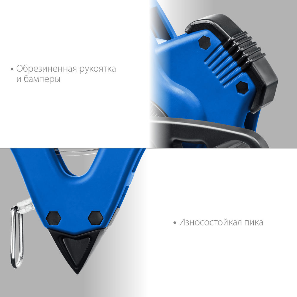 Лента мерная геодезическая стальная 50 м Профессионал ЗУБР 34170-50