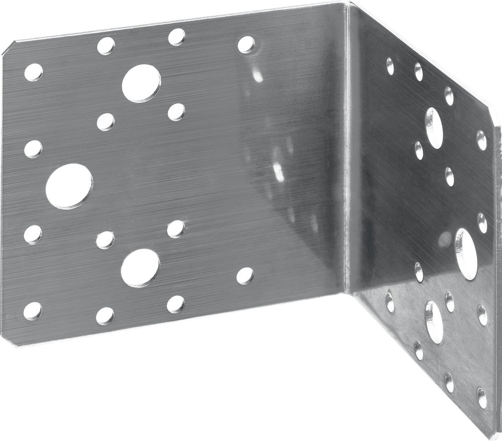 Крепежный уголок нержавеющий НКУ-2.0, 90 x 100 x 100 x 2 мм ЗУБР Профессионал 310526-90