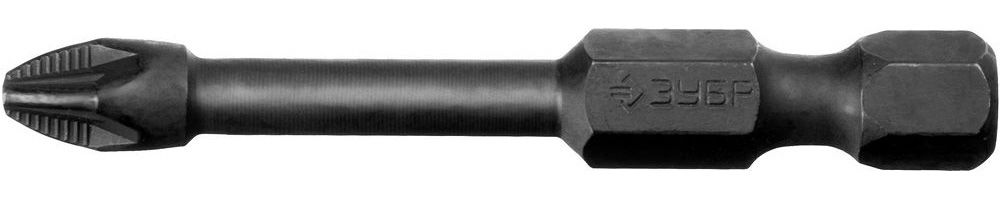 Биты ударные PZ2, 50 мм, 2 шт ЗУБР Профессионал 26023-2-50-S2