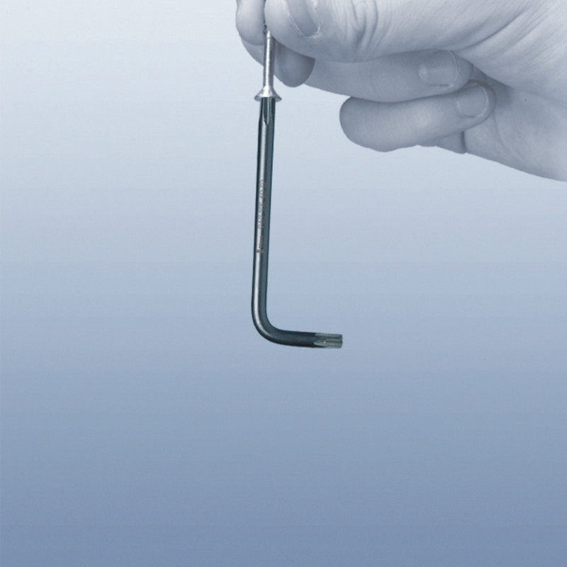 967 L TORX® HF BlackLaser Г-образный ключ с фиксацией, TX 9 x 79 мм (WE-024161)