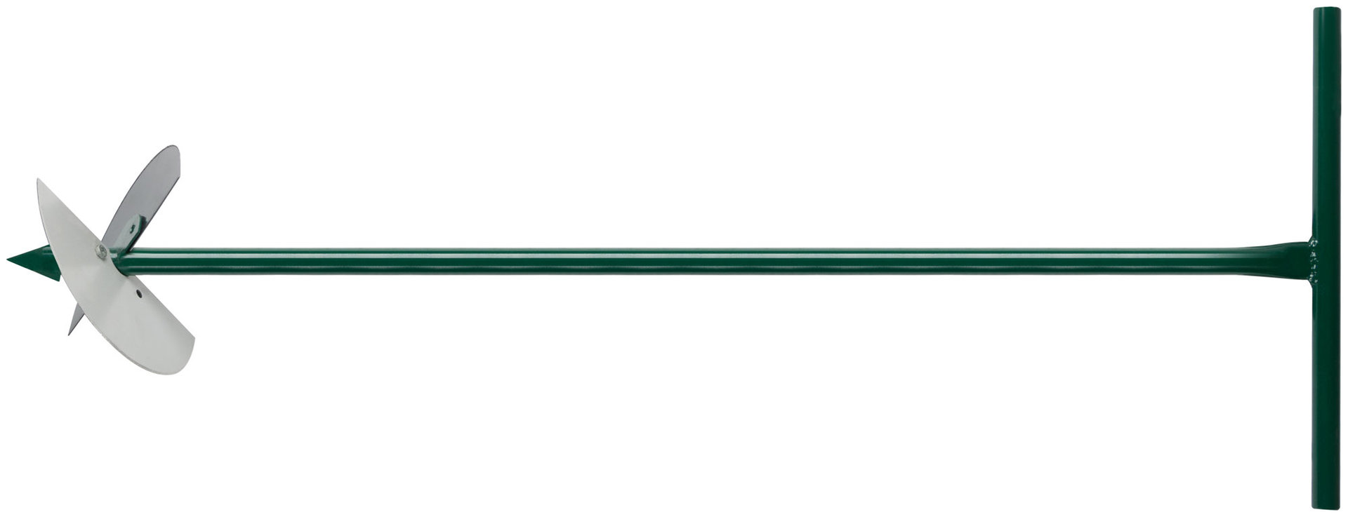 Бур садовый, L=1000 мм, 2 насадки 150 мм и 200 мм (77241)