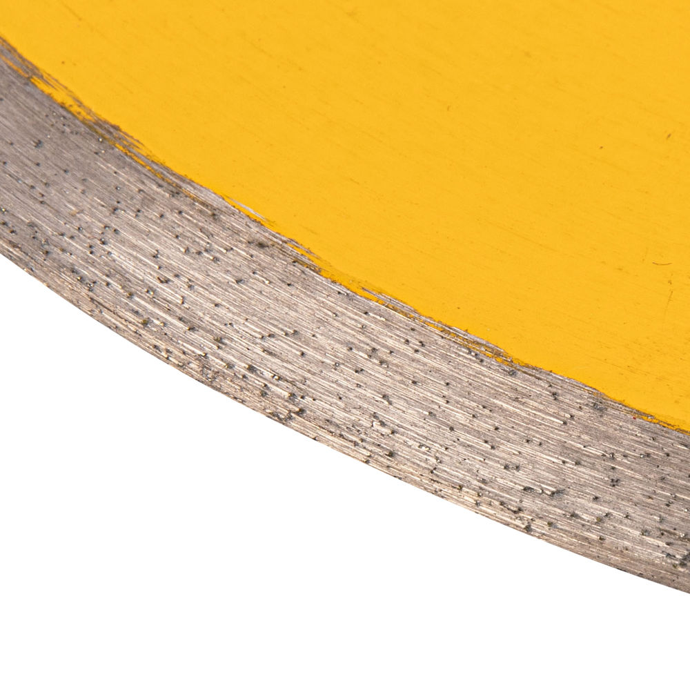 Диск алмазный сплошной, супертонкий, 250 х 25,4 мм, горячее прессование, мокрое резание Denzel (73160)