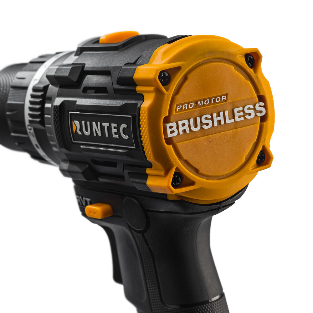 Дрель-шуруповерт ударная аккумуляторная RUNTEC PRO 13 мм, 20В, 2*4Ач, 100Нм, RUNTEC, RT-ID224