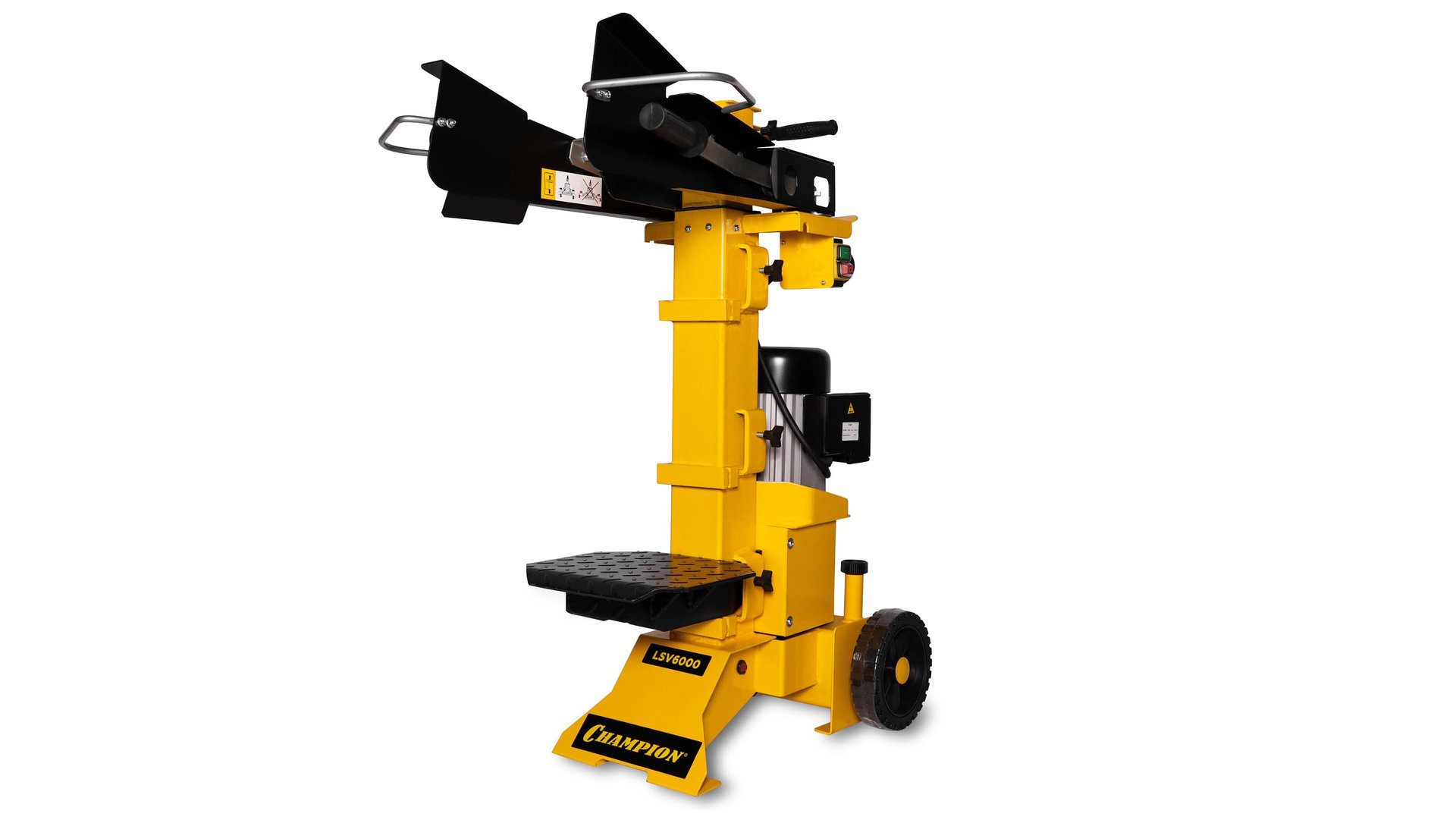 Дровокол CHAMPION LSV6000 (2,7кВт 6тонн 97кг,+насадка для колки дров на 4 части) (LSV6000)