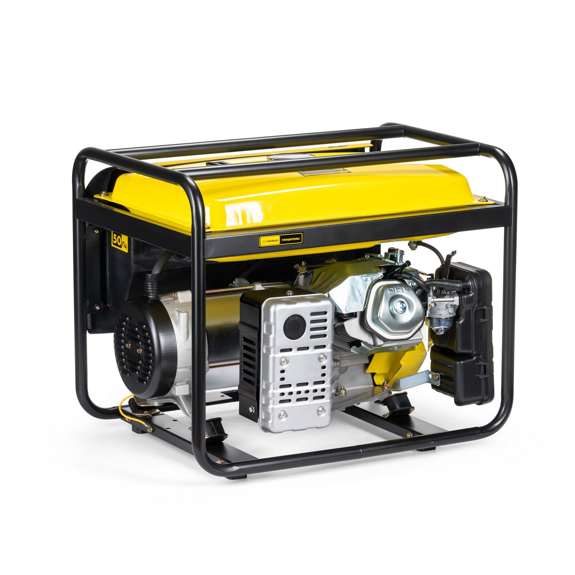 Генератор CHAMPION GG6500-3 (400В6,2/6,8кВАcosф=0,8 15лс 25л 67кг) (GG6500-3)