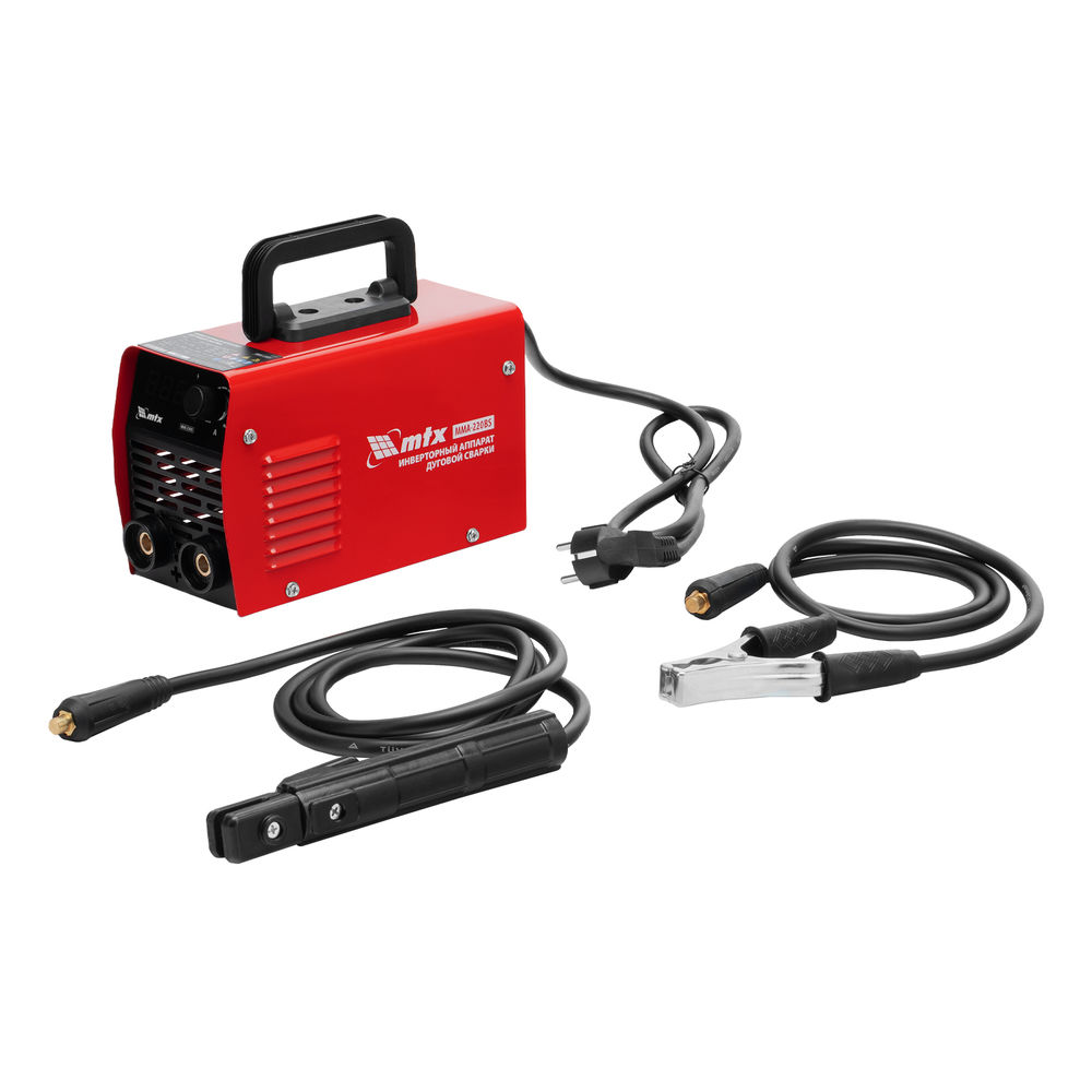 Инверторный аппарат дуговой сварки MMA-220BS, 220 А, ПВ 60% MTX (94399)