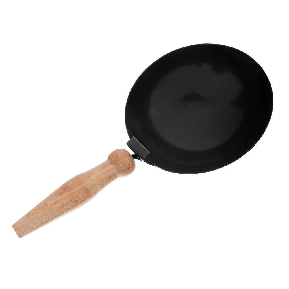 Ковш стальной строительный, 160 мм, деревянная ручка Сибртех (86225)