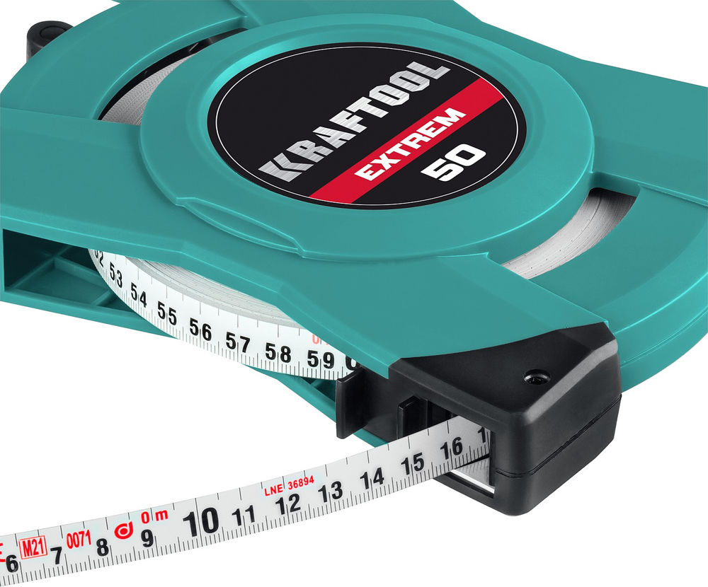 Лента мерная стальная геодезическая 50 м KRAFTOOL 34185-50