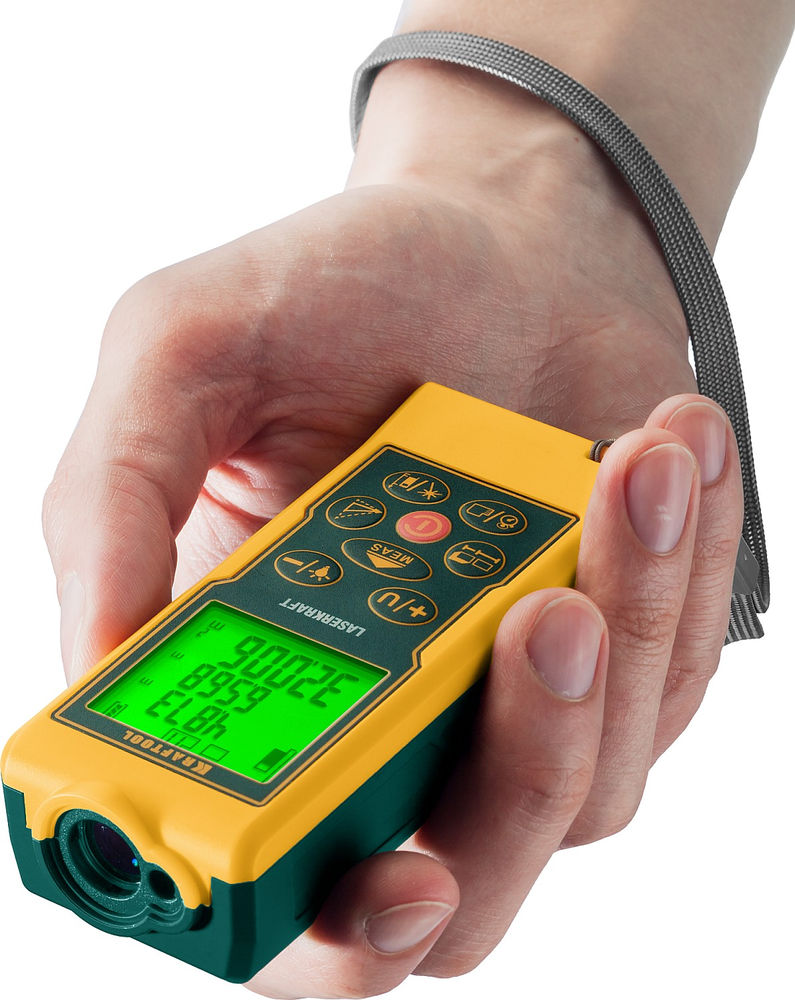 Дальномер лазерный 5 см - 70 м Laser-Kraft KRAFTOOL 34760