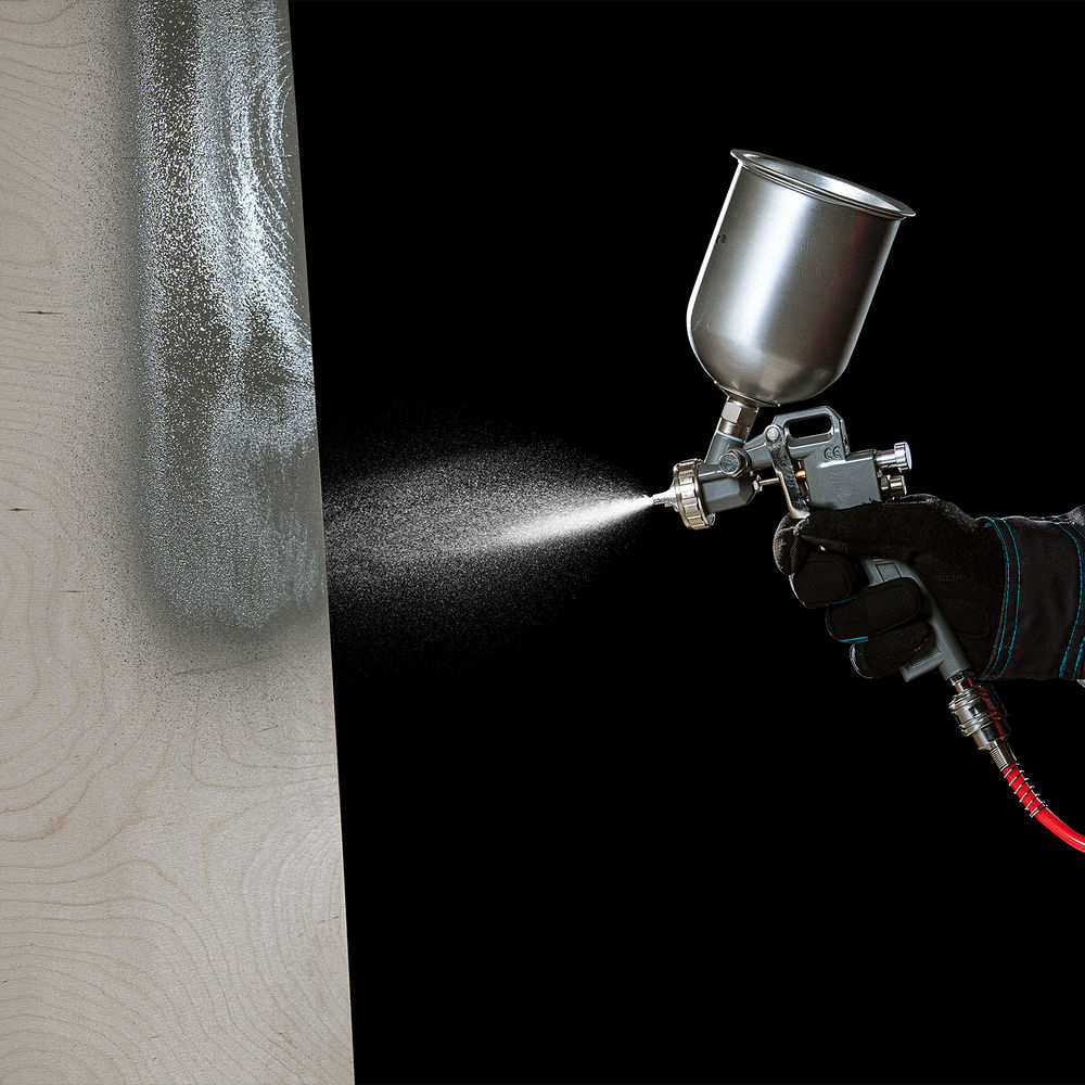 Краскораспылитель пневматический с верхним бачком V 0.6 л, сопло D 1.2, 1.5 и 1.8 мм Matrix (57314)