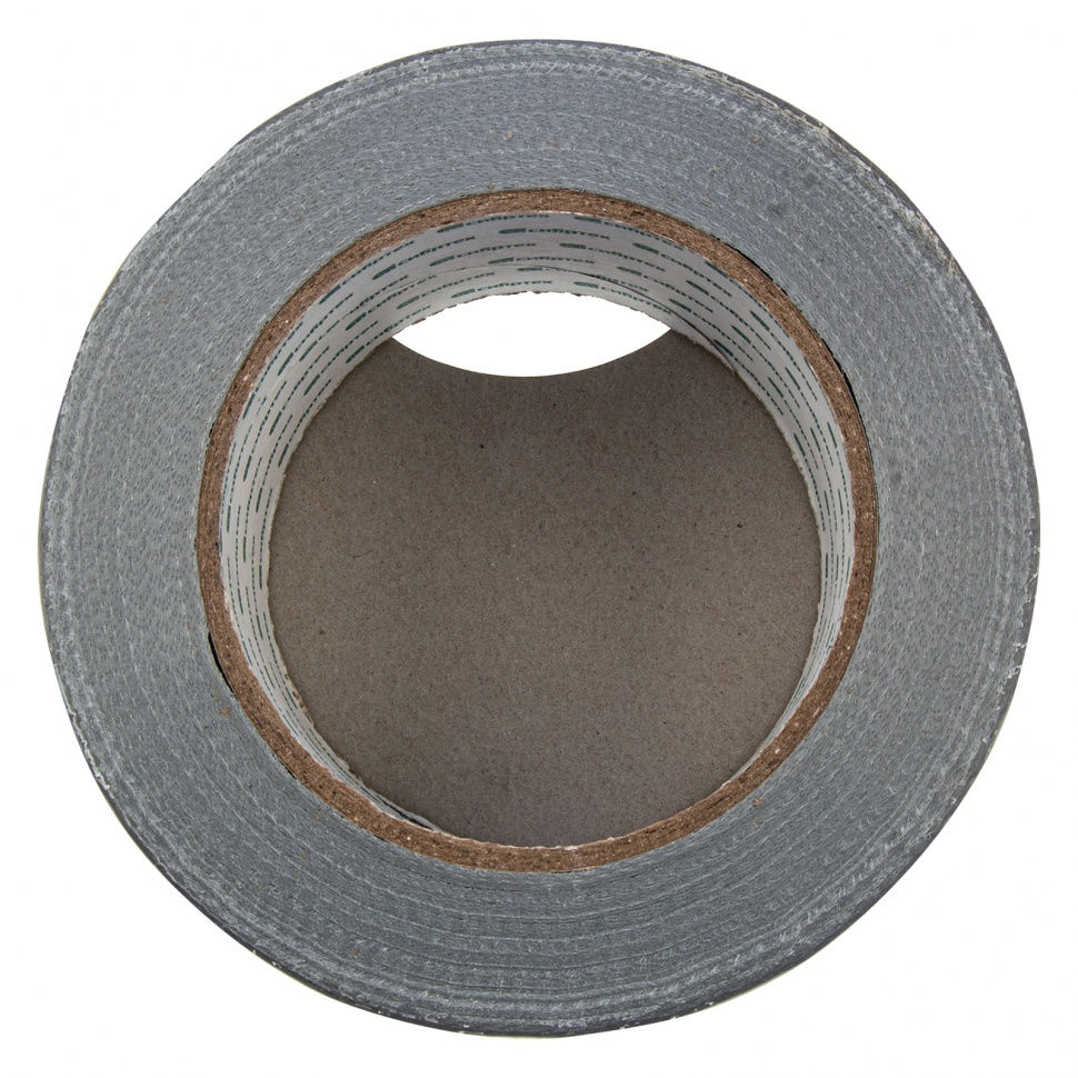 Лента клейкая армированная, 48 мм х 40 м, серебро Сибртех (888165)