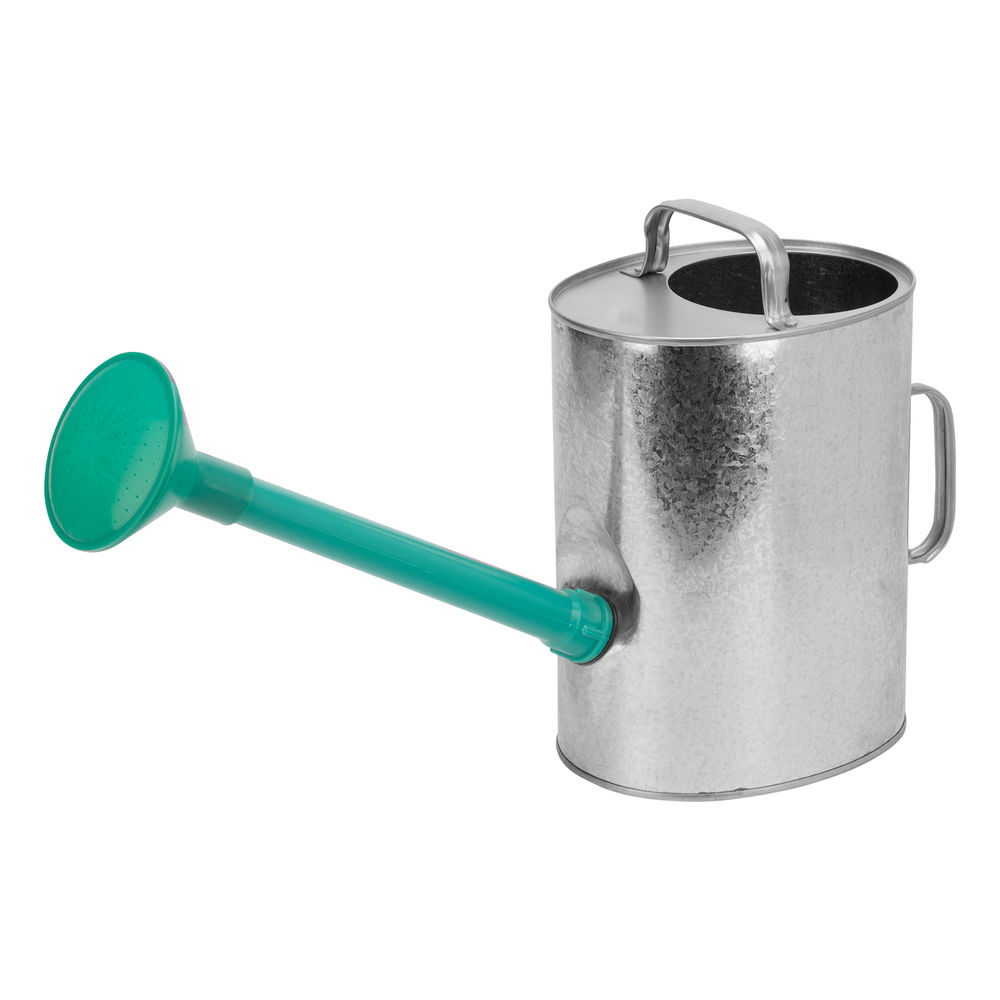 Лейка садовая, 10 л, оцинкованная Сибртех (67525)