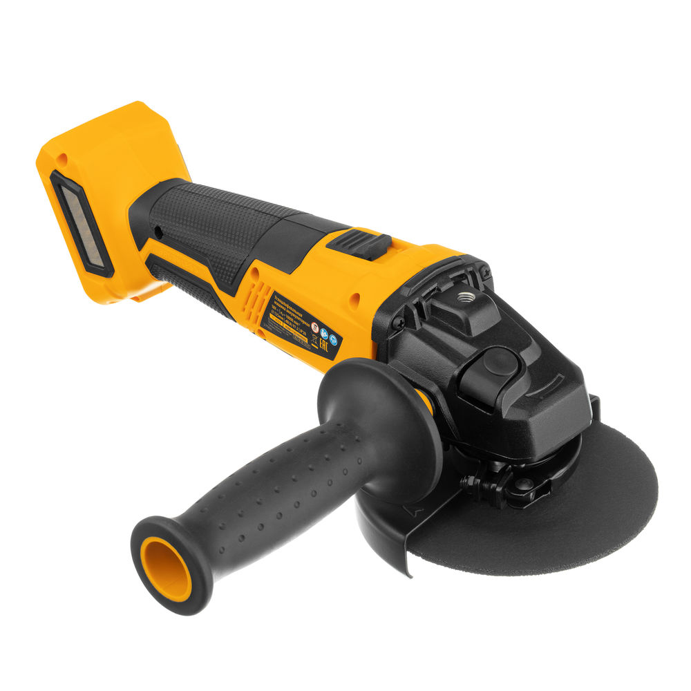 Машина углошлифовальная аккумуляторная бесщет. BLG-IB-18-125-0, Li-ion, 18 В Denzel (27004)