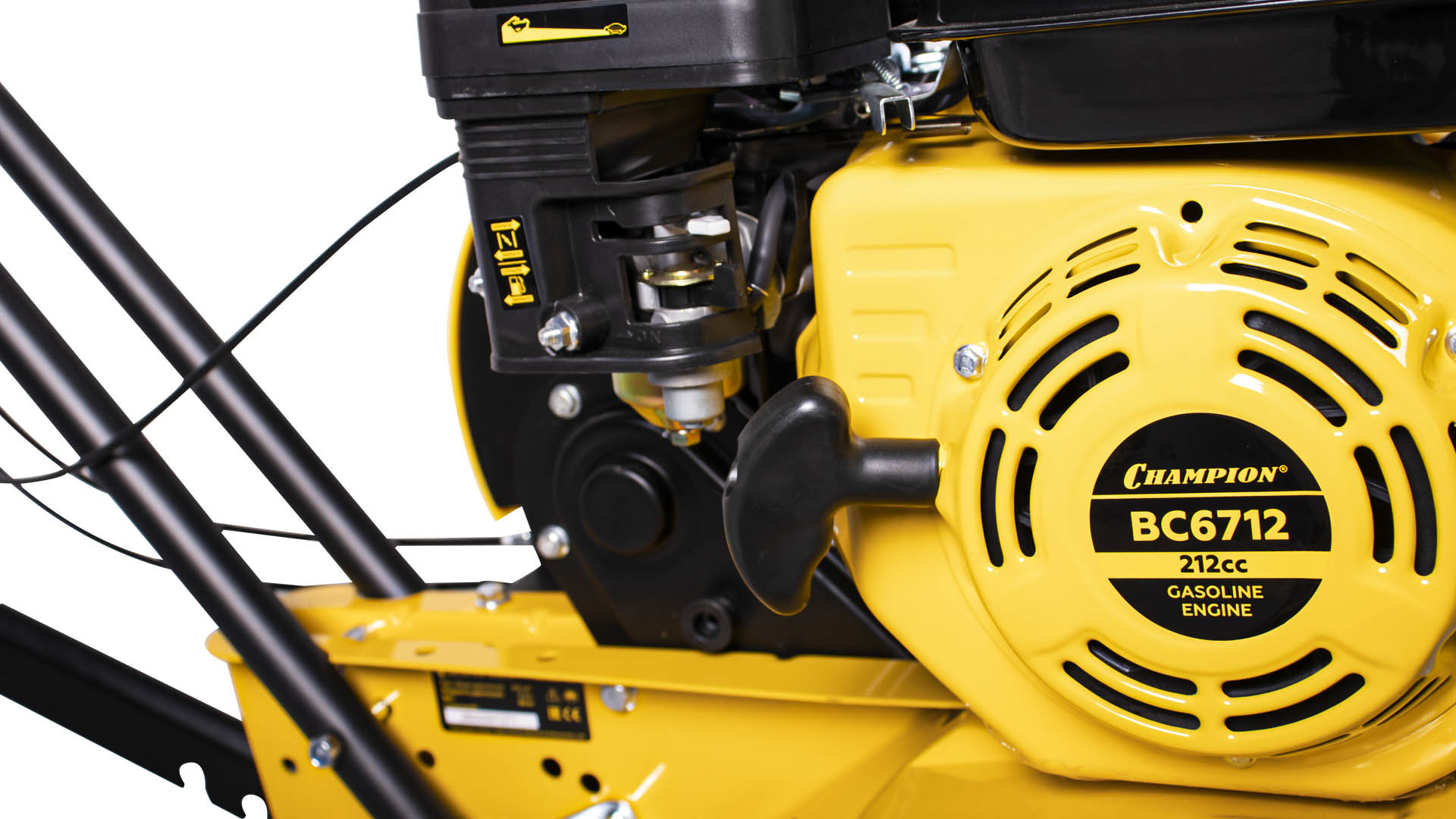 Мотокультиватор Champion ВC 6712 (7лс 1F/1R 30-55-85см 33см 3,6л 50кг) (BC6712)