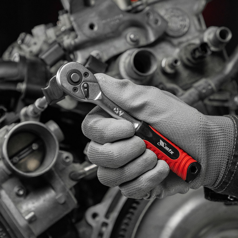 Набор инструментов, 1/2, 3/8, 1/4, пластиковый кейс 215 предметов MTX