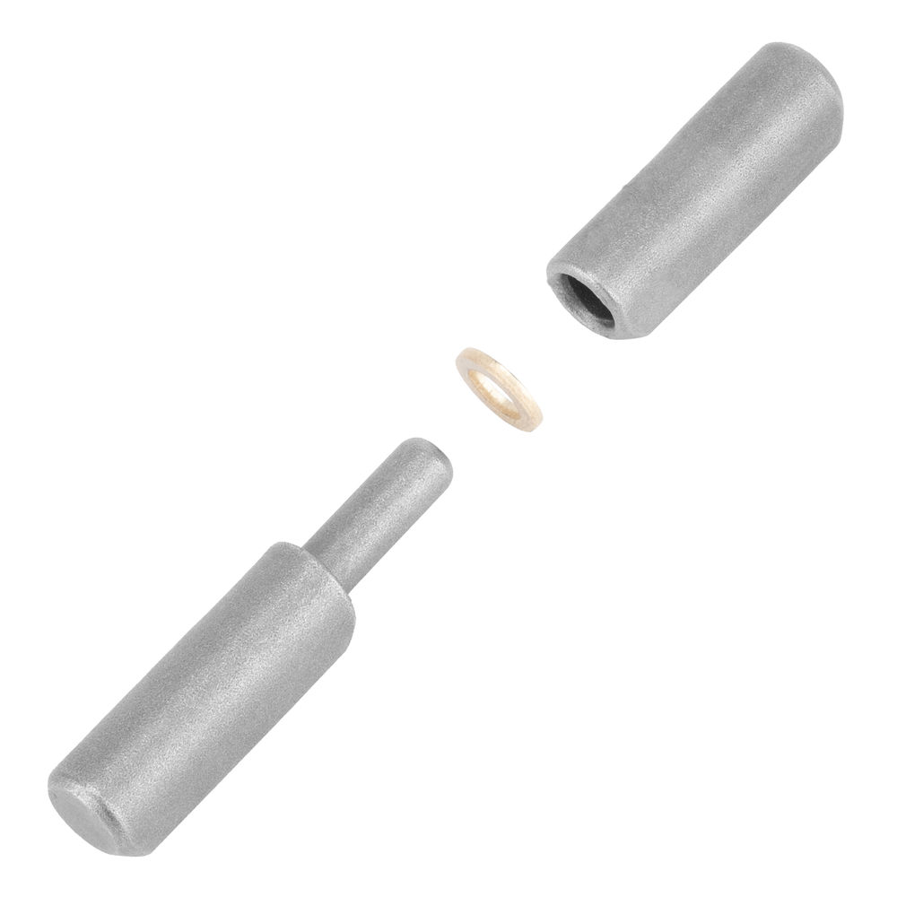 Петля каплевидная, D 10 x 65 мм с латунной шайбой Сибртех (92026)