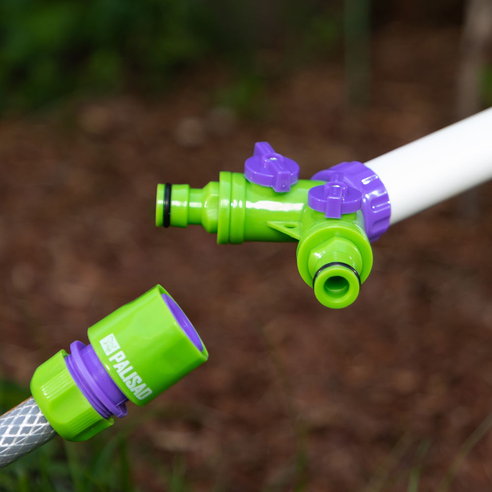 Разветвитель двухканальный, регулируемый, со штуцерами Palisad (66426)