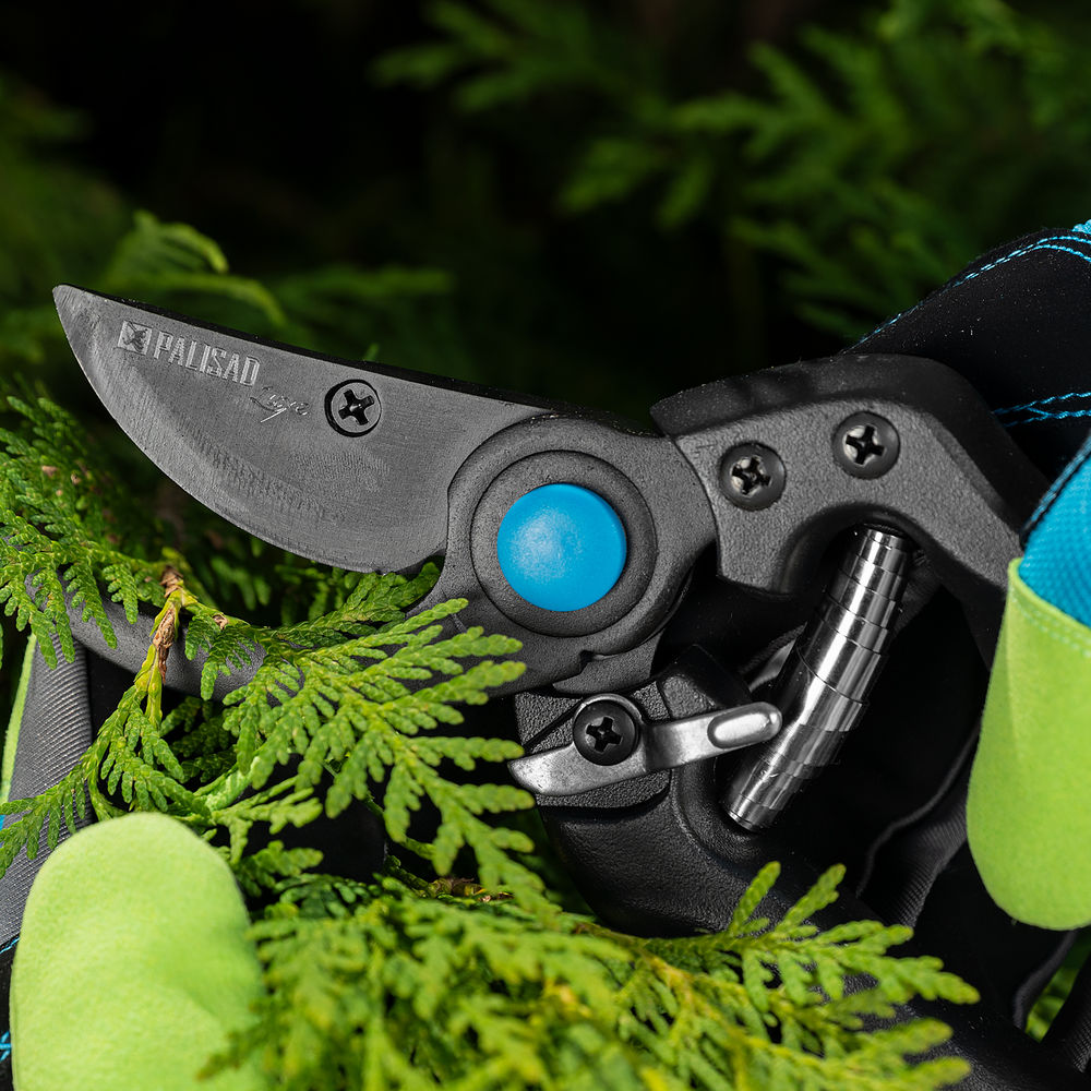 Секатор прямого реза, 230 мм, алюминиевые рукоятки, LUXE Palisad (604727)