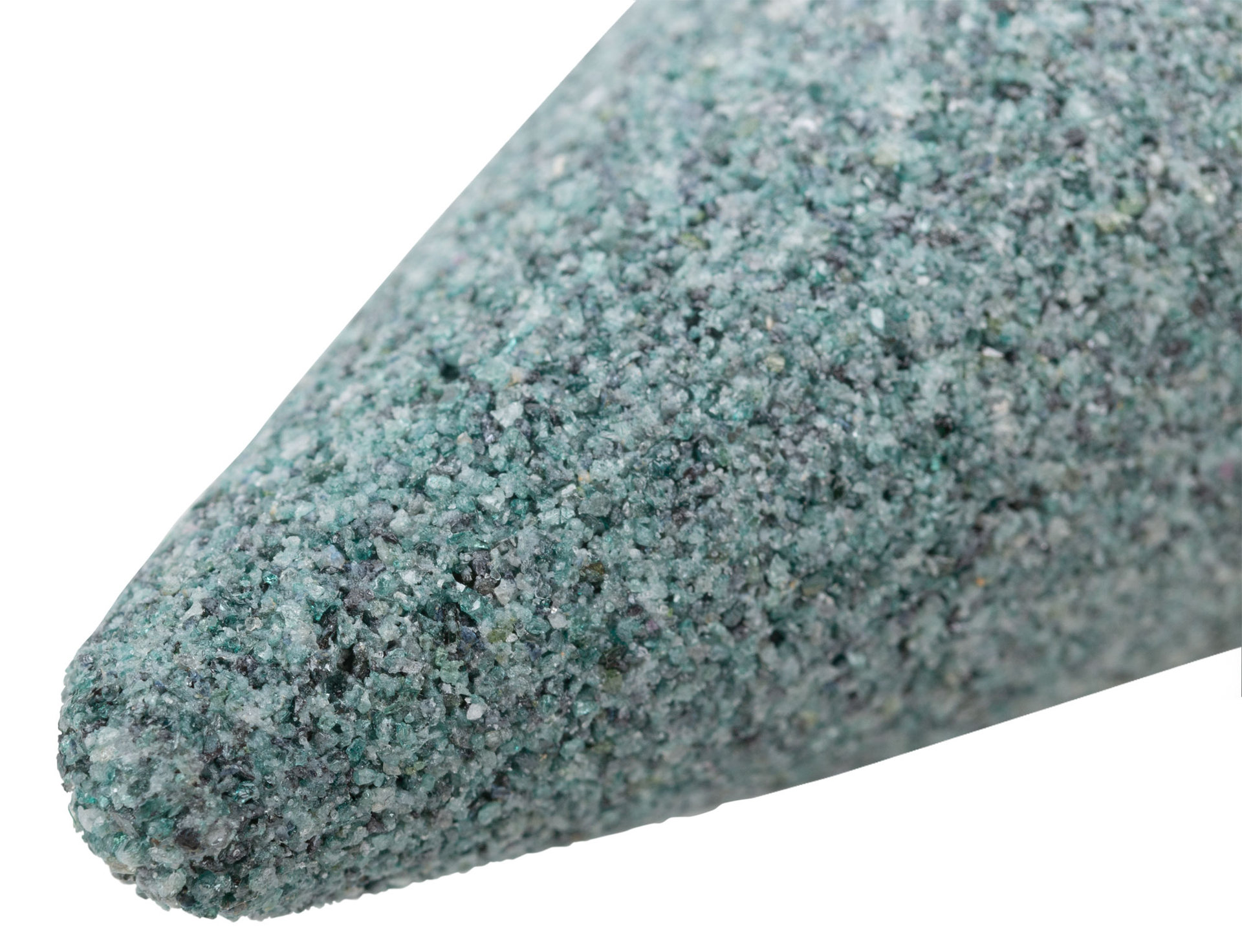 Шарошка абразивная ( по камню, мрамору, кафелю), хвостовик 6 мм, конус с закруглением 25 х 35 мм (36981)