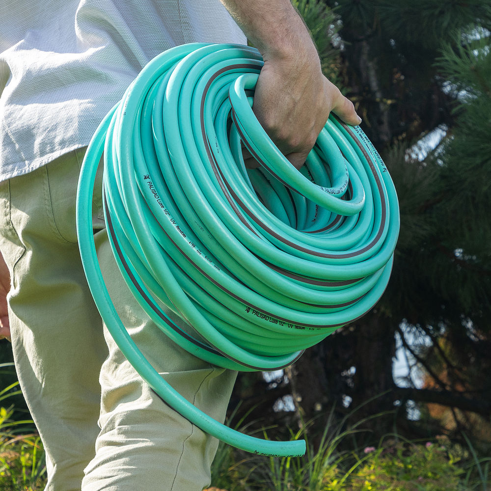 Шланг 4 слойный поливочный 1/2, 50 м Мята, LUXE Palisad (67663)