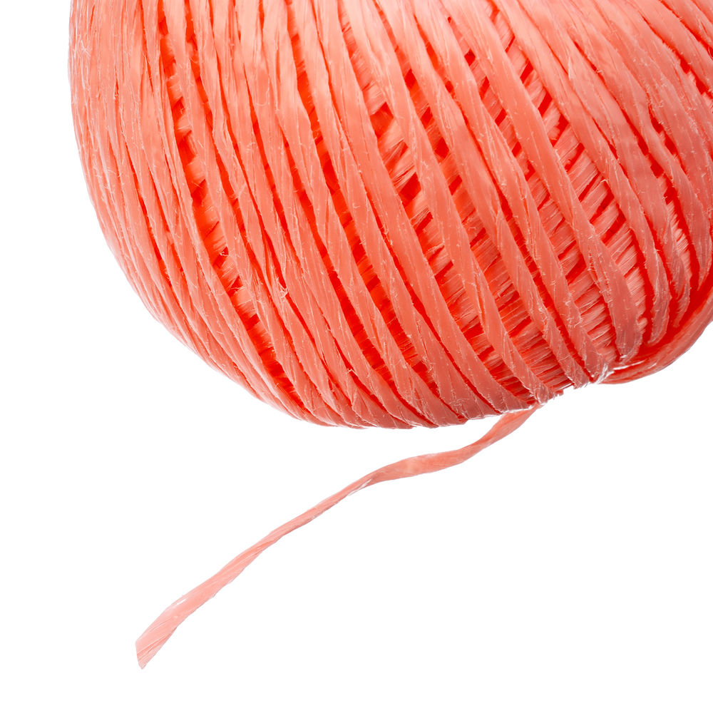 Шпагат полипропиленовый красный, 1.7 мм, L 110 м, Сибртех (93979)