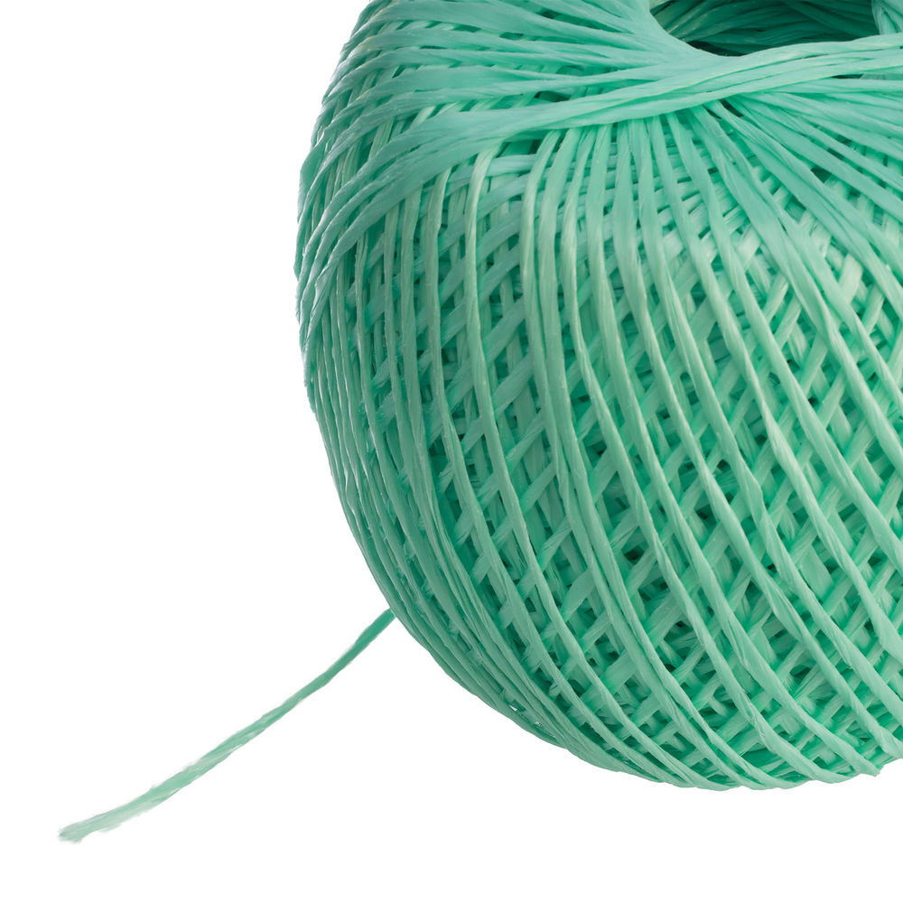 Шпагат полипропиленовый зеленый, 1.7 мм, L 400 м, Сибртех (93984)