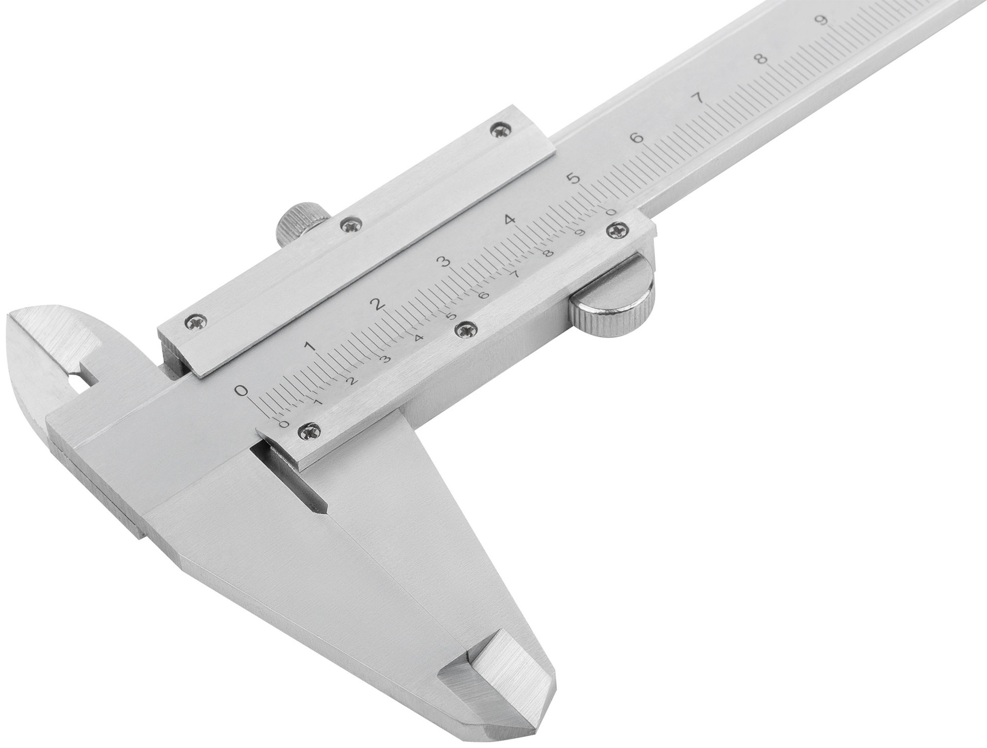 Штангенциркуль металлический нержавеющий 250 мм/ 0,02 мм ( пластиковый кейс ) (19846)