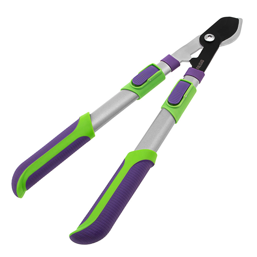 Сучкорез прямого реза, 505 -710 мм, телескопические стальные обрезиненные рукоятки, Palisad (60595)