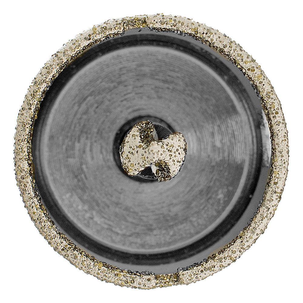 Сверло алмазное по керамограниту, 28 х 67 мм, трехгранный хвостовик Matrix (726283)