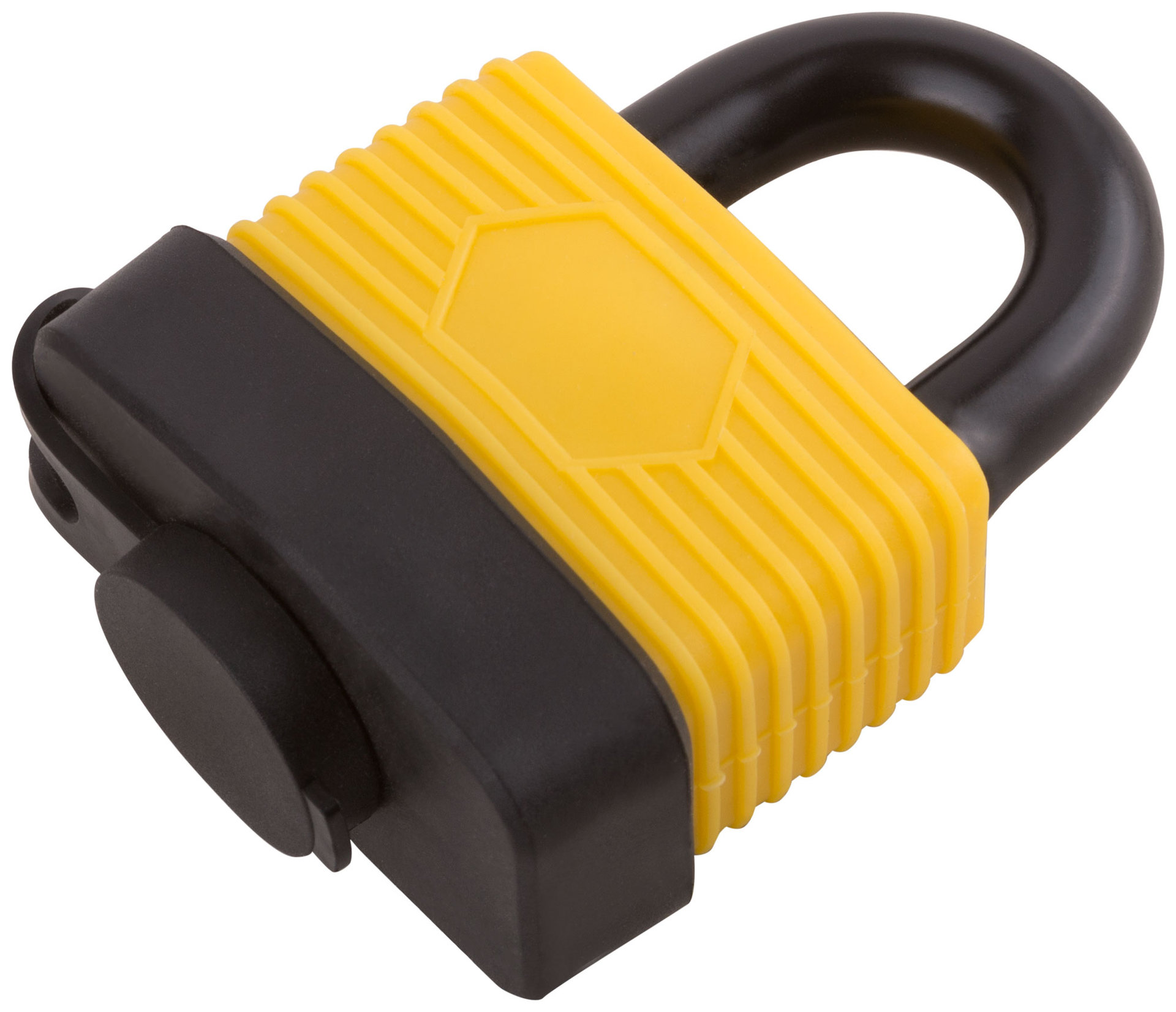 Замок навесной всепогодный 50х36 мм, стальная дужка 9 мм (67192)