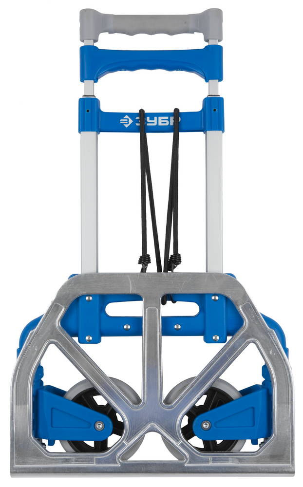 Складная хозяйственная тележка до 60кг каркас и платформа из алюминия платформа 39х28 см колеса d13 см вес 3.2кг Профессионал ЗУБР ТР-60 38750-60