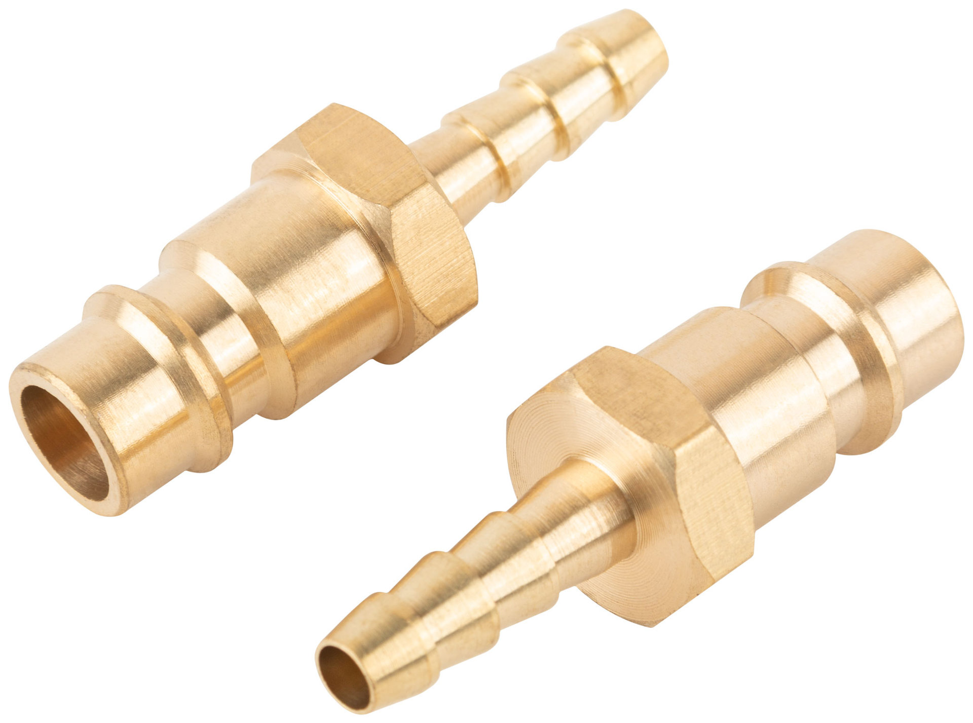 Адаптеры универсальные с елочкой 6 мм, латунь, 2 шт. (81154)