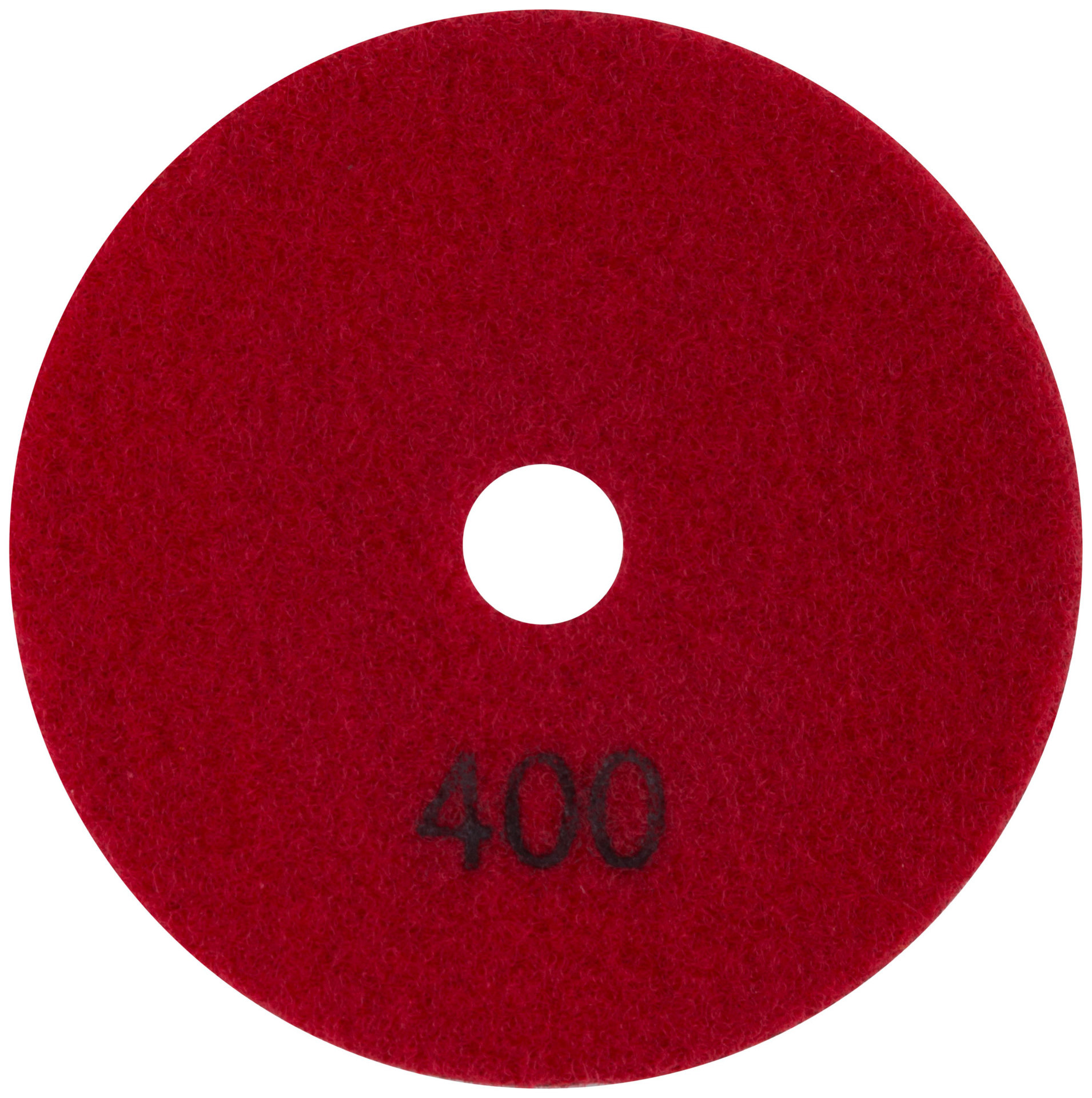 Алмазный гибкий шлифовальный круг АГШК (липучка), сухое шлифование, 100 мм, Р 400 (39854)