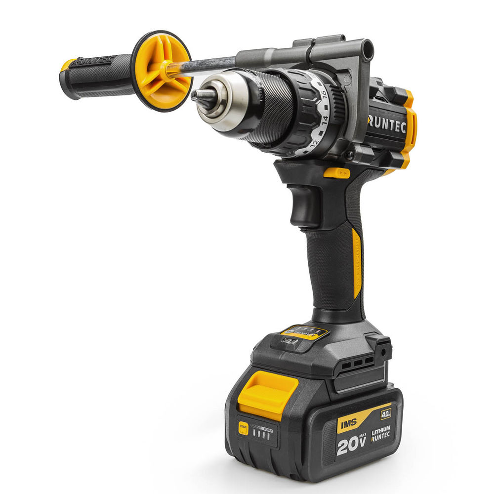 Дрель-шуруповерт ударная аккумуляторная PRO 13 мм, 20В, 24Ач, 160Нм RUNTEC RT-ID226