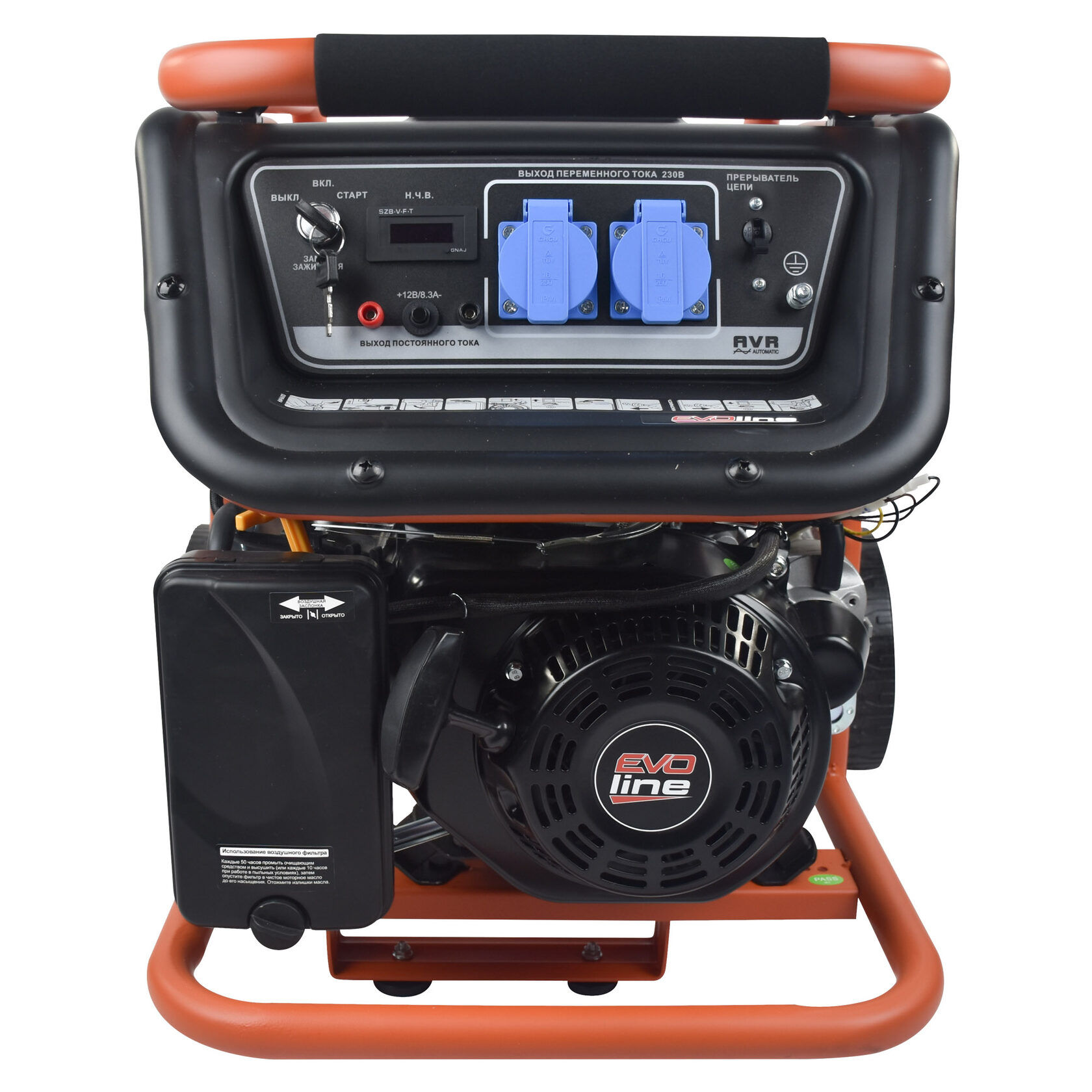Генератор бензиновый EVOline KB 3300 E (произведено Zongshen)
