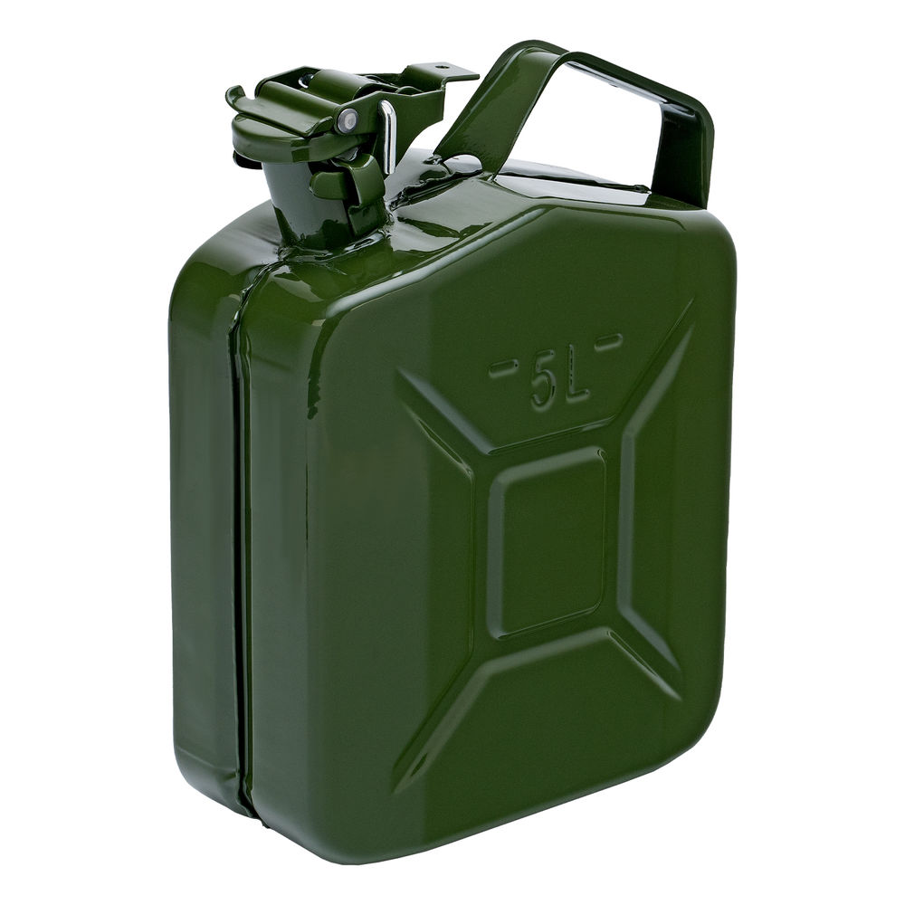 Канистра для ГСМ, металлическая, 5 литров Stels (53143)