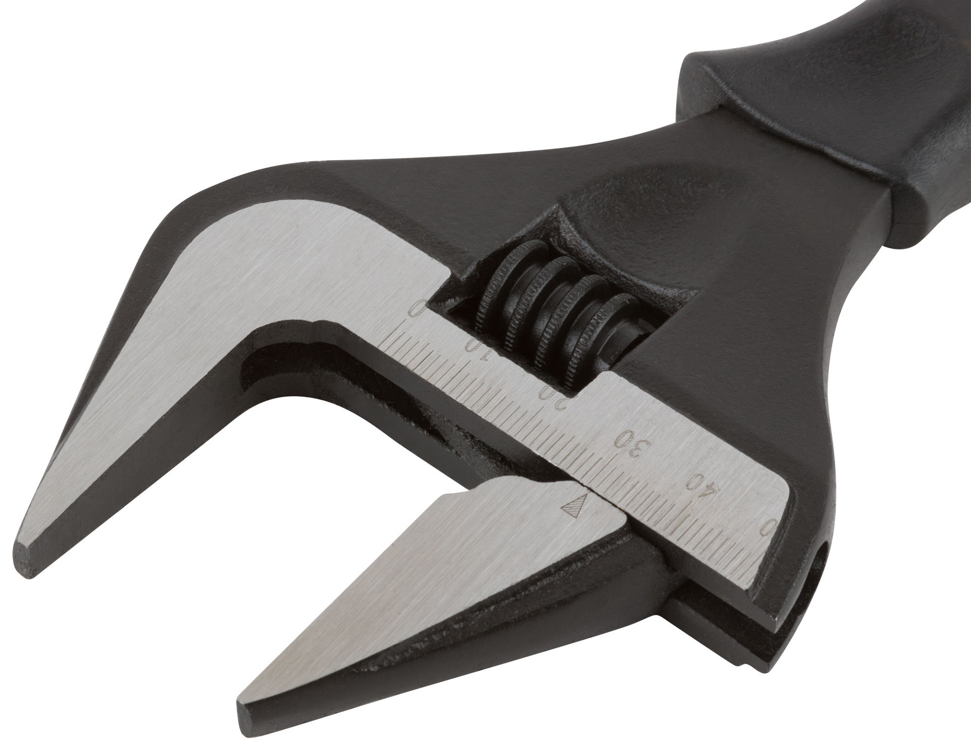 Ключ разводной Контур, узкие губки, шкала, экстра увелич.захват, ПВХ накладка на ручку 250 мм ( 50 мм )