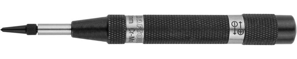 Кернер автоматический высокоточный 125 мм, 2 мм со сменными наконечниками KRAFTOOL 21425-12