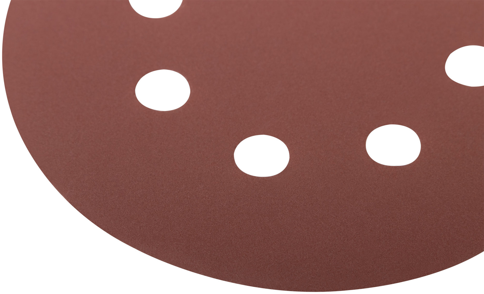 Круги шлифовальные с отверстиями (липучка), алюминий-оксидные, 125 мм, 5 шт. Р 400 (39676)