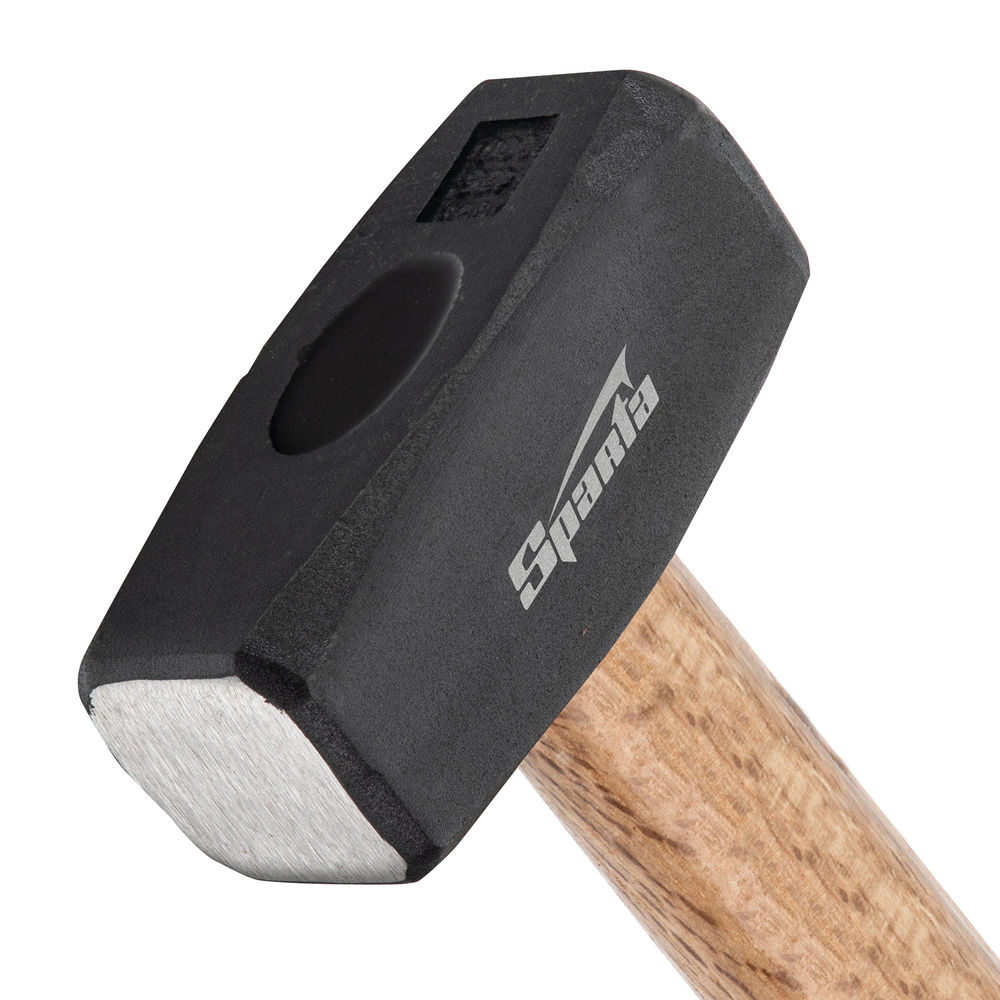 Кувалда, 1500 г, кованая головка, деревянная двухцветная рукоятка Sparta