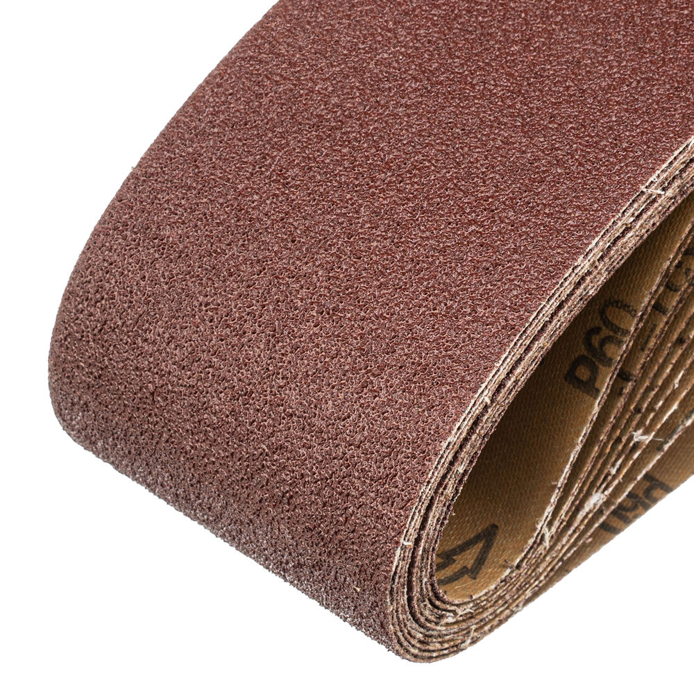 Лента абразивная бесконечная, P 60, 75 х 533 мм, 10 шт Matrix (74230)