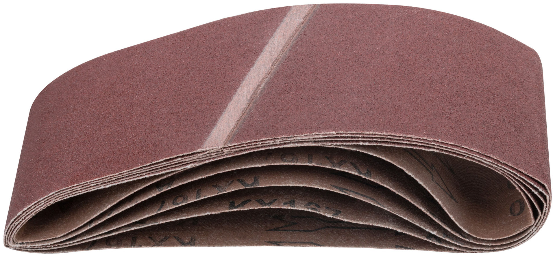 Ленты шлифовальные бесконечные, водостойкие, на тканевой основе, 5 шт., 75х457 мм Р 120 (39686)